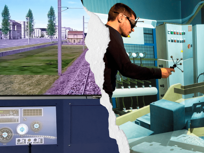 Simulation immersive